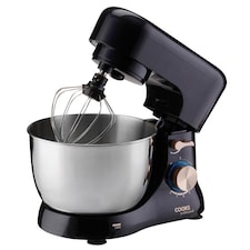 Cooks Professional 1000W Stand Mixer with 4.5L Mixing Bowl & 8 Speeds | Black | Black & Rose Gold