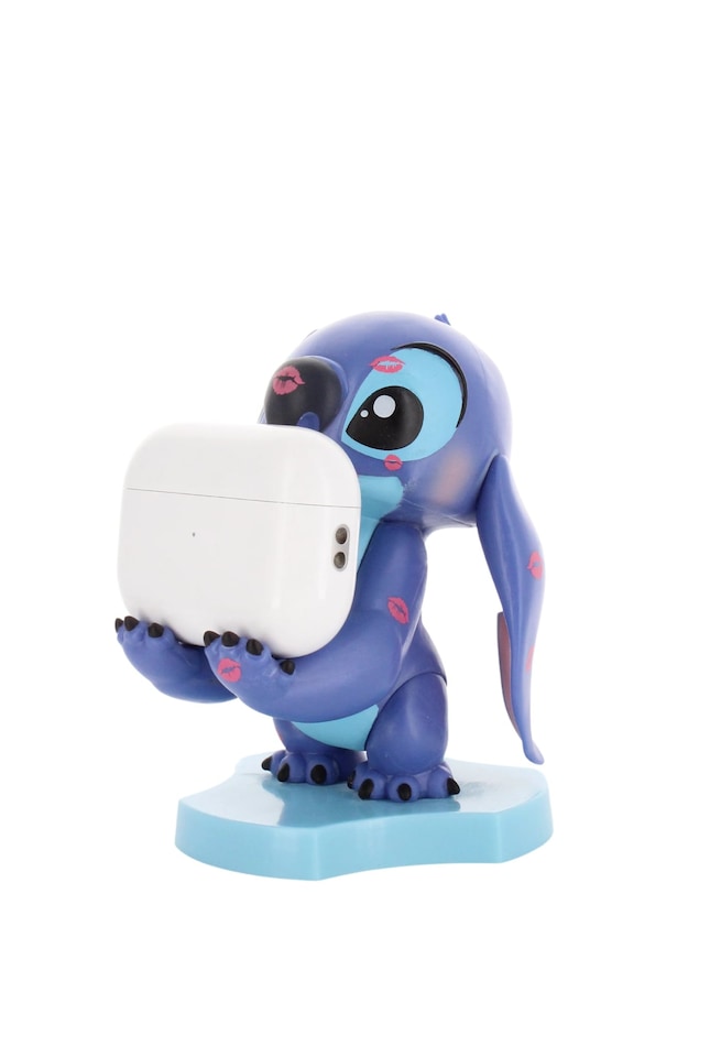 image 1 of Cable Guys Holdems Lilo & Stitch Loved Up Stitch Mini Phone Stand and Device Holder
