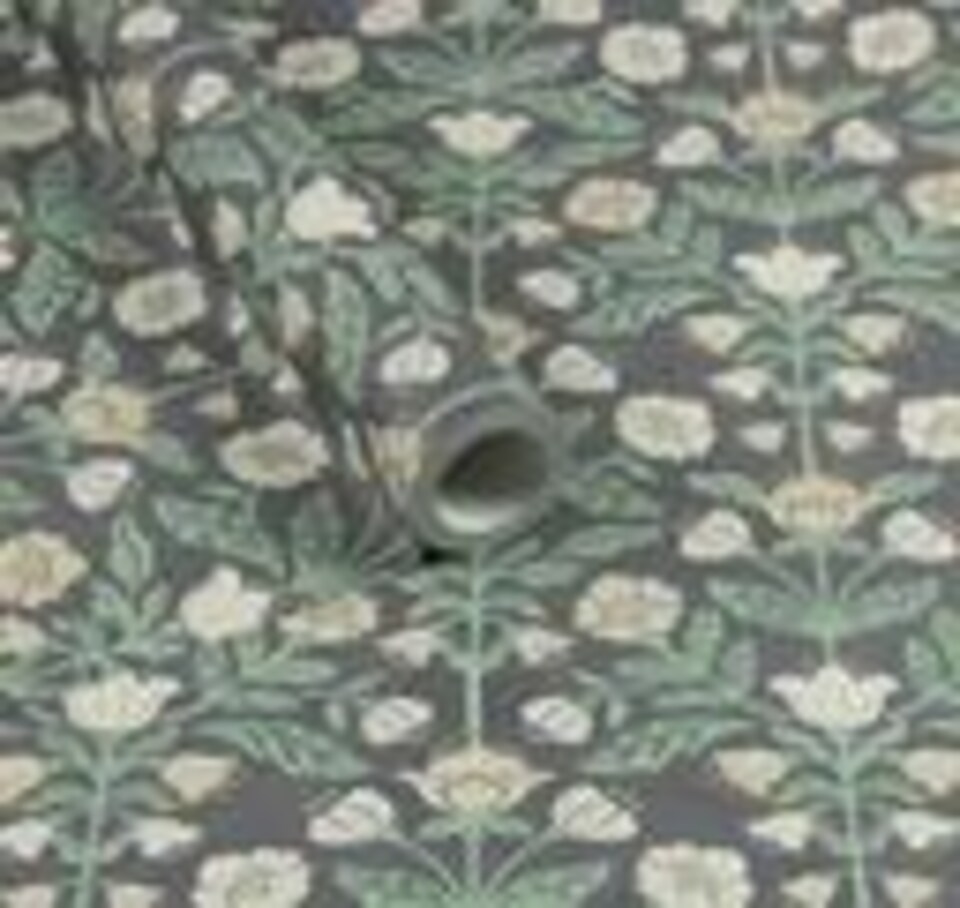 image 1 of Arthouse Modern Floral Damask Navy Wallpaper