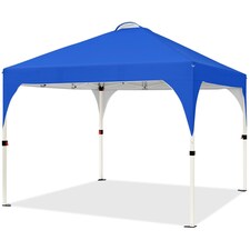 Yaheetech 300 cm  × 300 cm Portable Instant Heavy-Duty Canopy Blue