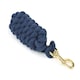 image 5 of Shires Headcollar Lead Rope With Trigger Clip Black | Colour: Black/Purple
Size: One Size
