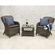 image 3 of 2 Seater Outdoor Deluxe Garden Companion Set