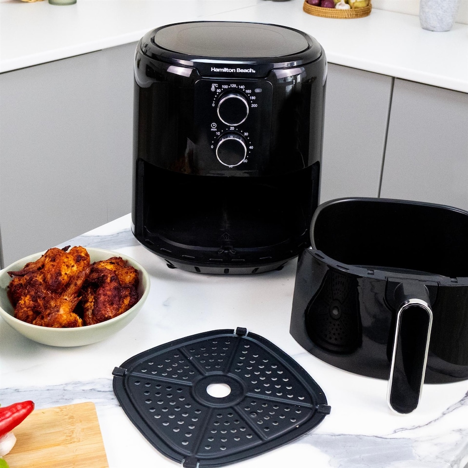 image 1 of Hamilton Beach SimpliFry 4.2L Manual Air Fryer