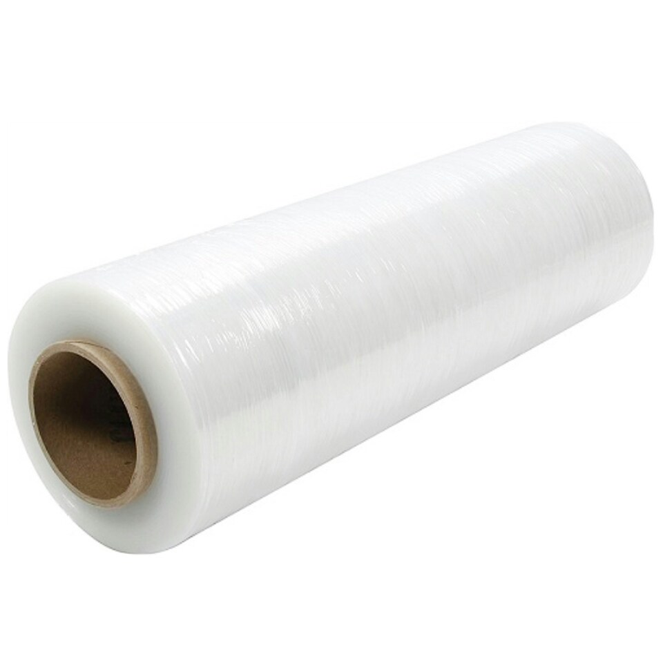 image 1 of 6 x 400mm Easy To Use Clear Shrink Wrap Roll Water & Moisture Proof Pallet Stretch Wrap