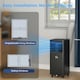 image 8 of HOMCOM 8000 BTU Portable Air Conditioner 4 Modes LED Display Timer Home Office