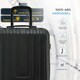 image 4 of Flight Knight Premium Hard Shell Lightweight Cabin Suitcase - 8 Wheels - TSA Lock & USB Port - 100 Airlines Approved Including Ryanair Priority - 55x40x20cm Black | Black | Cabin Bag