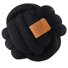 M-Pets Coto Ball Rope Dog Toy | Black | Black | 1