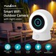 image 10 of NEDIS Wi-Fi Smart Outdoor Camera, 3MP 1296p, Motion Sensor, AI Human Detection, Dimmable Spotlight Full-Colour Night Vision, Two-Way Audio, IP65 Weatherproof - White