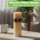 image 8 of Nicola Spring Round Vanilla Pillar Candle - 110 Hours - Cream - Long-Lasting  Vanilla Candle Home Fragrance Aromatherapy