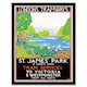 image 1 of Vintage Transport London Tramways St James Park Framed Wall Art Print