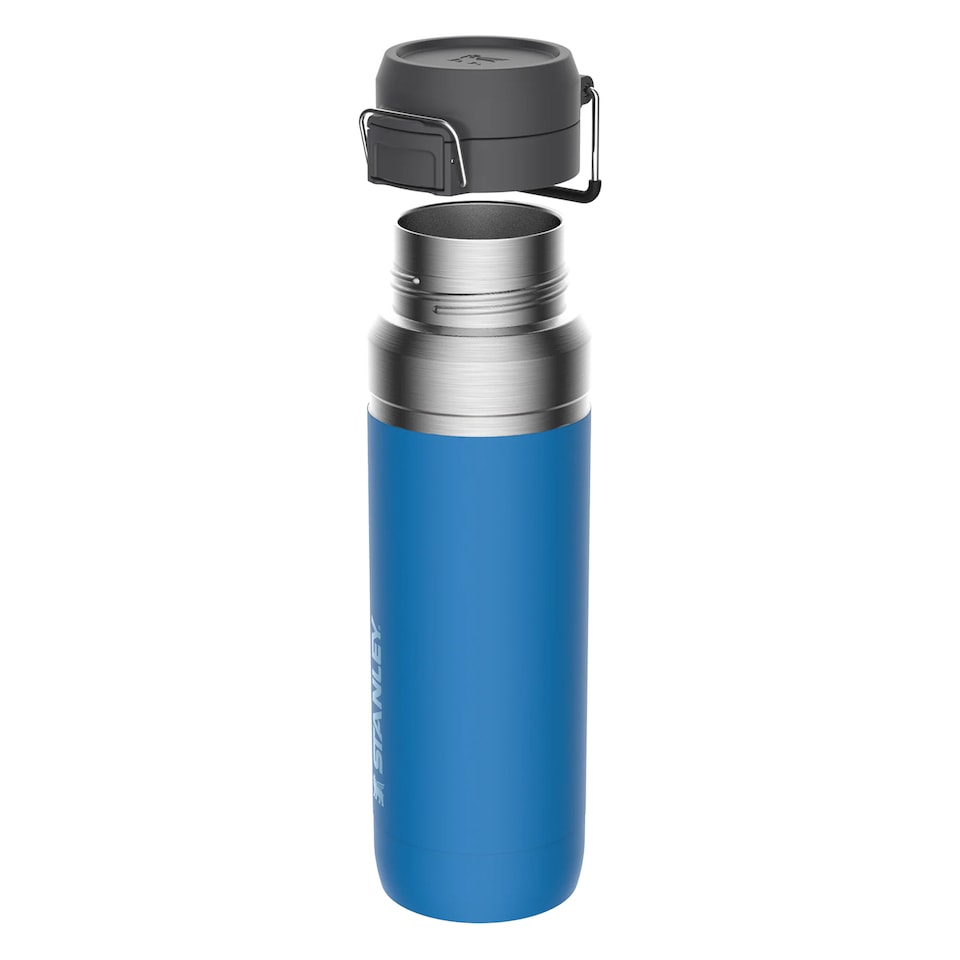 image 1 of Quick-Flip Water Bottle 1.06L | Blue | Blue | Not provided