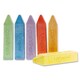 image 3 of Box of 6 Color'peps Squared Sidewalk Chalks by Maped