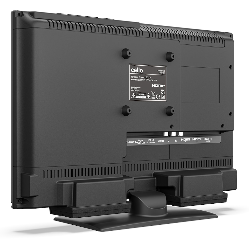 image 1 of Cello C1626TZH 16" Smart Tizen OS Powered by Samsung TV with Pitch Perfect Sound