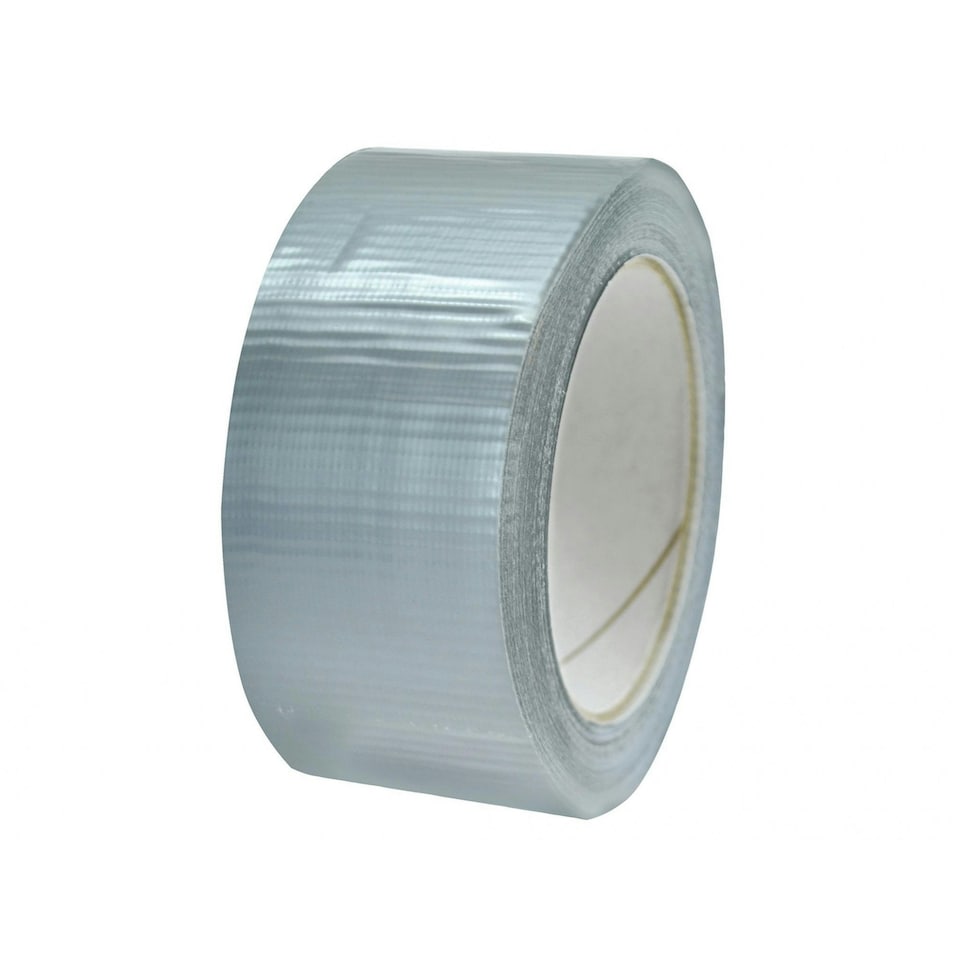 Faithfull Extra Heavy-duty Gaffa Tape - Silver - Silver 50mm x 20m