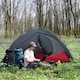 image 10 of Outsunny Pop up Camping Tent for 2 Man, 2000mm Waterproof with Bag