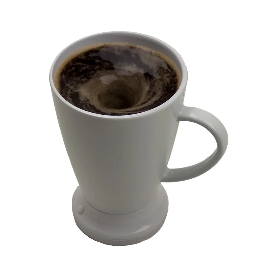 image 1 of Self-stirring melanine mug