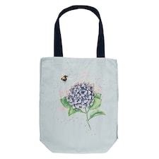 Wrendale Designs 'Hydrangea' Bee Canvas Tote Bag