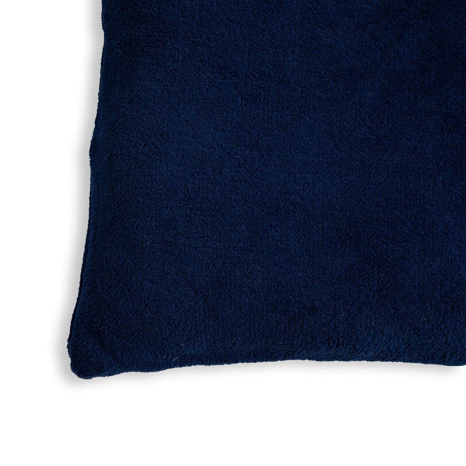 image 1 of BHS Microfleece Cushion, Navy