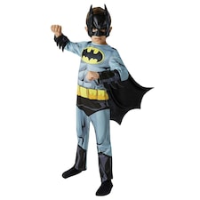 Batman Boys Comic Costume - Grey/Black/Yellow - L L