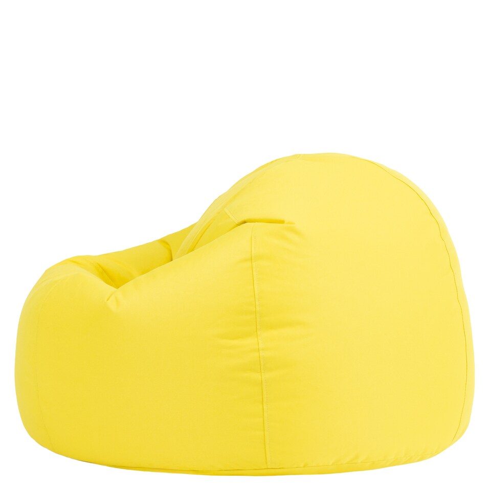 image 1 of Adult Classic Beanbag Outdoor Waterproof Bean bags Ready Filled - Yellow