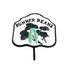 Garden Vegetable Sign Marker - Runner Bean