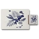 image 2 of Decorative Leaf Prints (Placemat & Coaster Set)