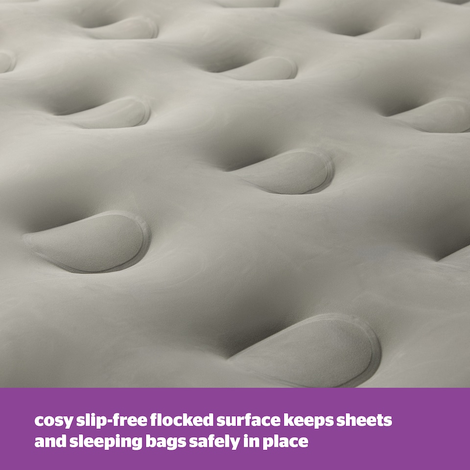 image 1 of Silentnight Deep Sleep Ultimate High-Rise Airbed, Black | Black | Single