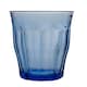 image 4 of Duralex Picardie Drinking Glasses - 310ml Tumblers for Water, Juice - Blue - Pack of 6 | Blue | Blue