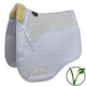 image 1 of Rhinegold Nonslip Gel Saddle Cloth White | Size: Full
Colour: White