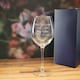 image 1 of Personalised Engraved Enoteca 19oz Large Wine Glass Gift Box