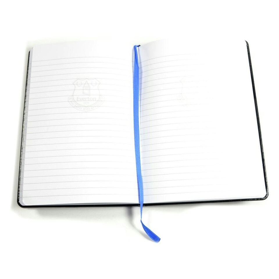 image 1 of Everton FC Premium A5 Notebook - Black/Royal Blue - A5