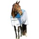 image 2 of Hy StormX Empra MeshX Flow Standard-Neck Horse Cooler Rug - Light Blue/Grey - 6´ 9"