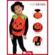 image 3 of Orange Pumpkin Fancy Dress Costume Unisex Toddler Age 3-4 | Multi | One Size