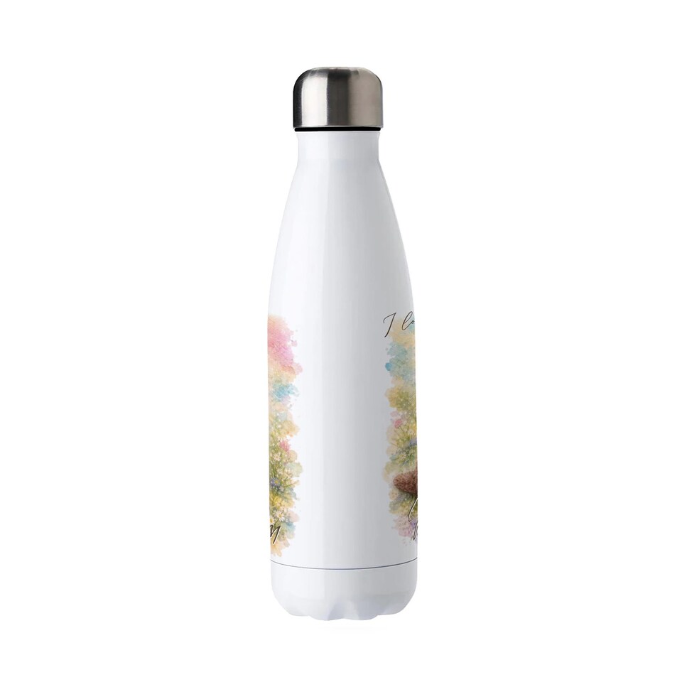 image 1 of Fuzzy Otter Reusable Metal Water Bottle - For Mum