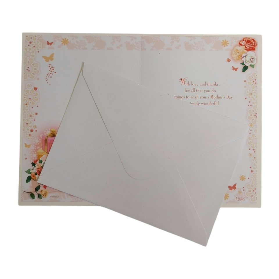 image 1 of To A Special Mum Roses And Gift Design Mother's Day Card