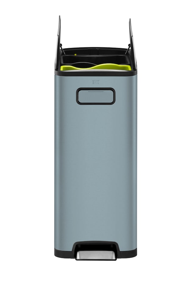 image 1 of Ecofly Recycling Bin 20+20L | Blue | Titanium Blue | 40L