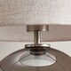 image 6 of Set of 2 Lola - Smoke Mirror Dimpled Glass 43cm Table Lamps