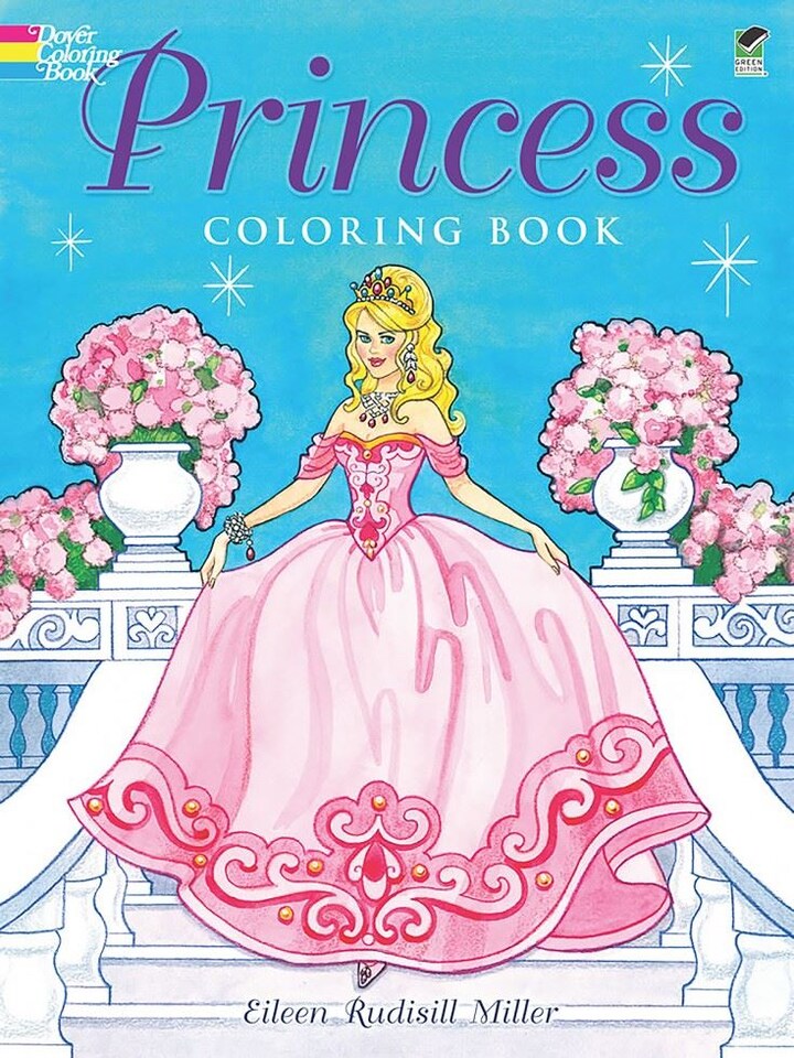 Princess Coloring Book by Eileen Miller