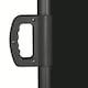 image 8 of Outsunny 3x2M Retractable Side Awning Screen Fence Patio Privacy Divider Black | Black | Black