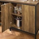 image 9 of SoBuy KNL01-F,Kitchen Island Storage Cupboard with 170cm Worktop | Brown | Brown | 1