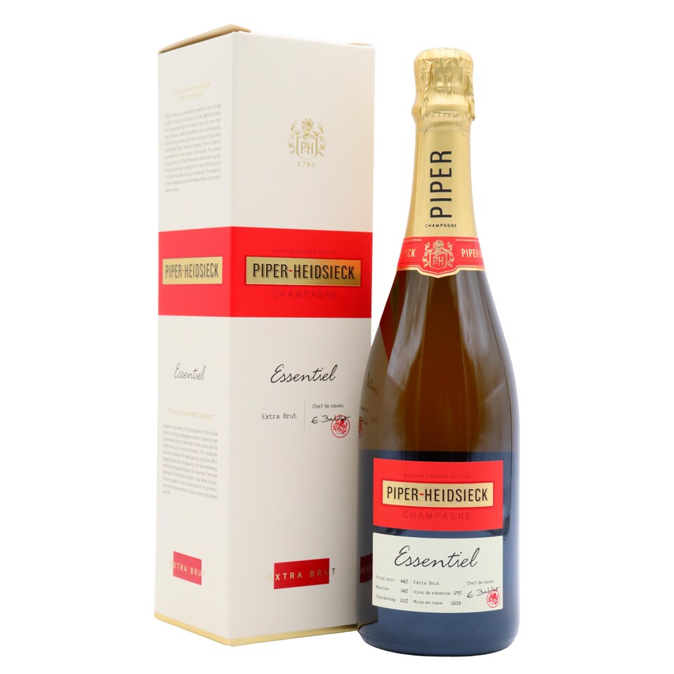 Piper-Heidsieck - Essentiel Extra Brut Champagne (Includes Gift Box)