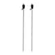 image 1 of Harbour Housewares 146cm Metal Garden Torches - Barrel - Outdoor Lighting Oil Fuel Lamp Candle Flame Lantern | Black | Black | 2