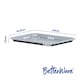 image 9 of BetterWare Air Fryer Accessories Set of 2 x 23cm Rectangular Trays Silver/Pewter