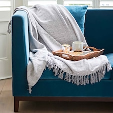 Chevron Recycled Cotton Throw