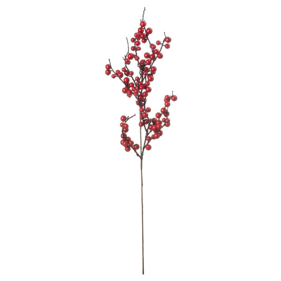 Hill Interiors Berry Christmas Artificial Plant Red 66cm x 5cm x