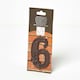 image 4 of Homescapes Cast Iron House number, 6