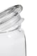 image 5 of Interiors by Premier Glass Storage Jar – 1040ml, Clear Glass with Airtight Clip-Top Lid, Perfect for Storing Tea