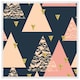 image 1 of Triangle pattern (Picutre Frame) White | XL
