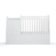 image 1 of Kudl - 1200 Combi 4 in 1 Children's Cot Bed - MDF/Wood -  L173.5 x W65.5 x H109 cm - White