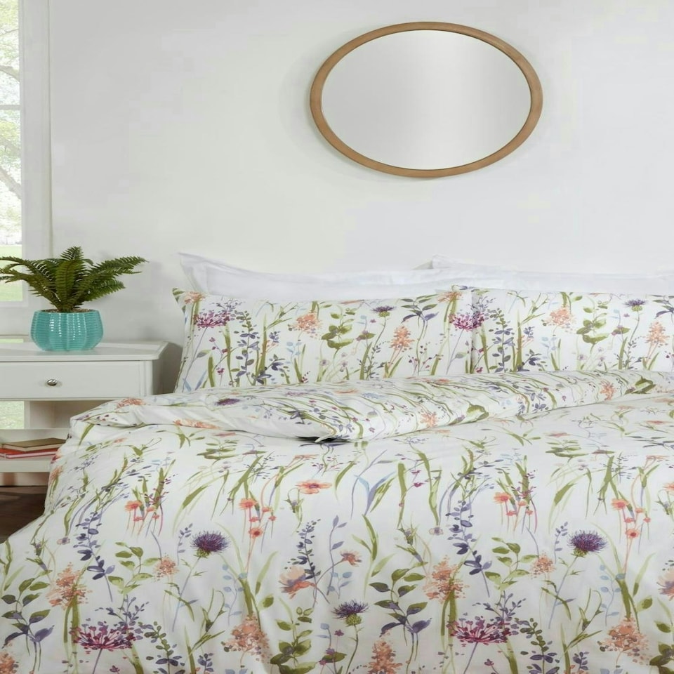image 1 of Cheshire Floral Duvet Cover Set - King